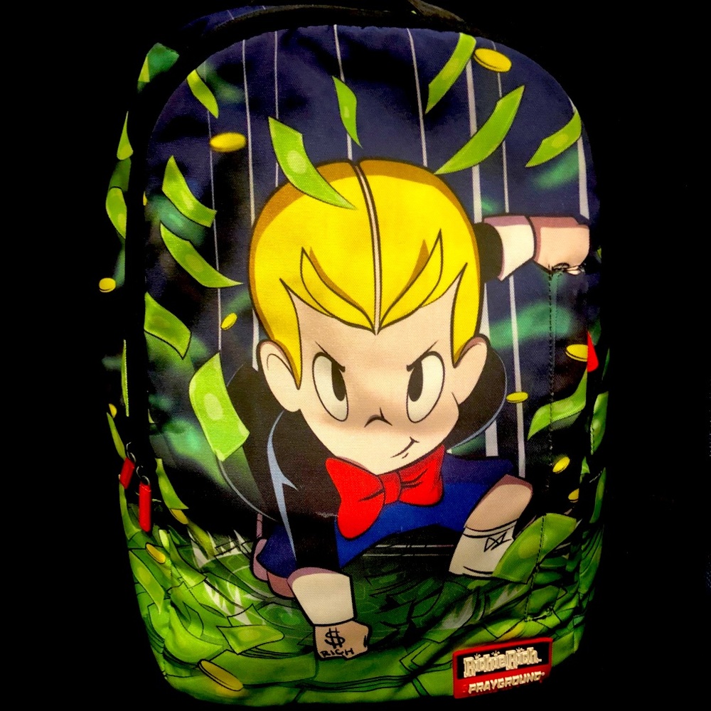 Lmtd.EDT. Richie Rich x Sprayground Collab bag